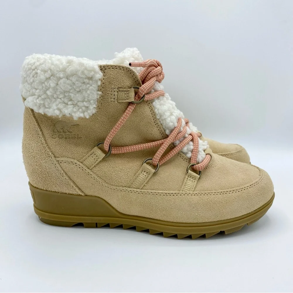 Sorel Ceramic Paradox Pink Evie Wedge Bootie Size 9.5